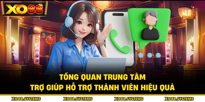 Tổng quan trung tâm trợ giúp hỗ trợ thành viên hiệu quả